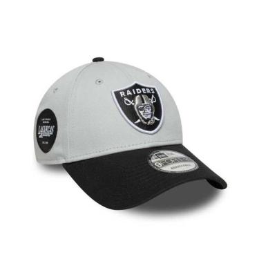 Imagem de Boné New Era 9FORTY Las Vegas Raiders NFL Cinza Cinza UNI-Masculino