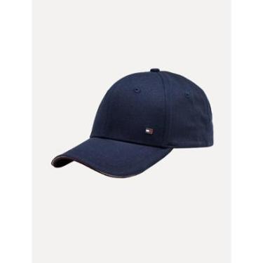 Imagem de Boné Tommy Hilfiger Corporate Cotton 6 Panel Azul Marinho-Masculino