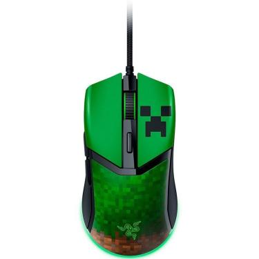 Imagem de Mouse Gamer Razer Cobra, Chroma RGB, 8500 DPI, Minecraft Edition - RZ01-04650200-R3M1-Unissex