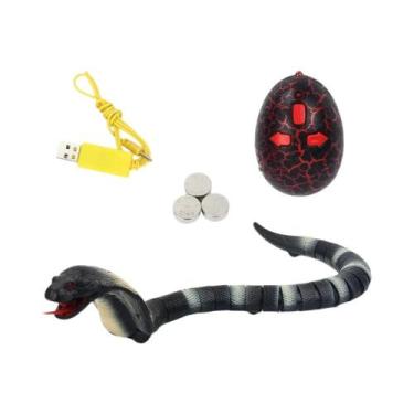 Imagem de Brinquedo De Controle Remoto Infravermelho: Cobra, Inseto, Barata E La
