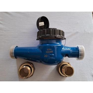 Imagem de Hidrômetro Multijato 1.1/2'' DN 40 com conexões. - Saga