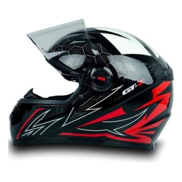 Imagem de Capacete Moto Fechado FW3 GT2 com Viseira e Narigueira e com Viseira F