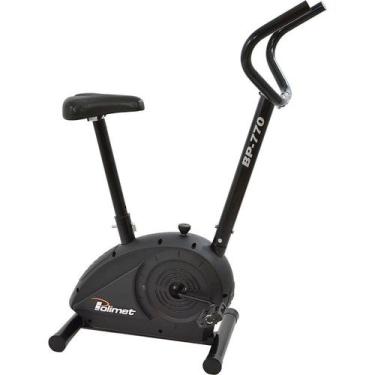 Imagem de Bicicleta Ergometrica BP-770 Sem Monitor Poli Sports, Preto, Peso do u