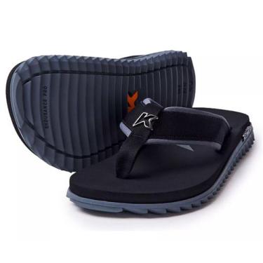 Imagem de Chinelo Kenner Kivah Cushy Adulto Masculino Cinza, 39