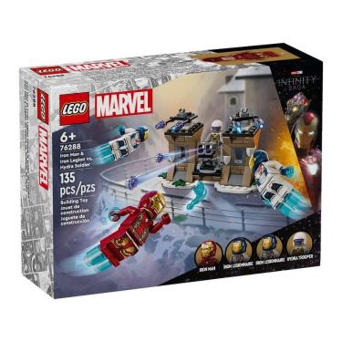 Imagem de Lego Marvel - Homem De Ferro E Legião De Ferro Vs Soldado Hydra - 135 Peças - 76288