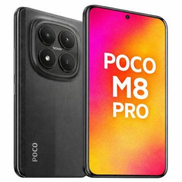 Imagem de Smartphone Celular Xiaomi POCO M8 Pro 5G 512GB, 12GB RAM, Dual SIM, Te