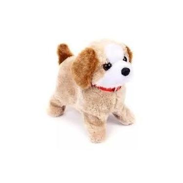 Imagem de Cachorro De Pelúcia Anda Late E Dá Cambalhota - Mundo