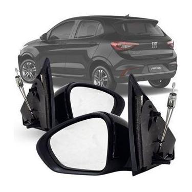 Imagem de Par Retrovisor Fiat Argo Cronos 2017 2018 2019 2020 2021 2022 manual c