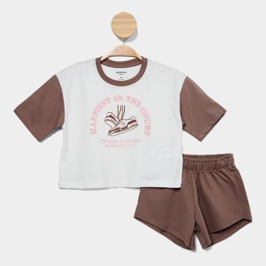 Imagem de Conjunto Infantil Hering Casual Menina-Feminino
