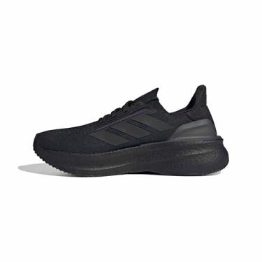Imagem de Adidas Ultraboost 5X Tênis de corrida masculino, Preto/Preto/Branco, 38