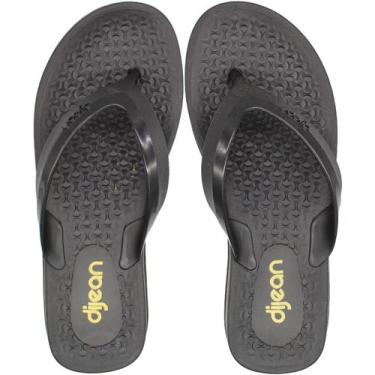 Imagem de Tamanco de Dedo Anabela Dijean Salto Baixo Feminino, Preto, 38