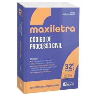 Imagem de Código De Processo Civil - Cpc - Maxiletra 2026 - RIDEEL