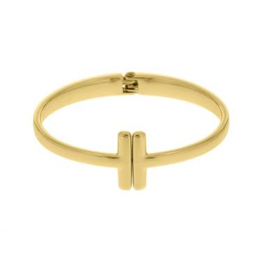 Imagem de Bracelete dourado semi  joia - Amandafolheados&Acessorios