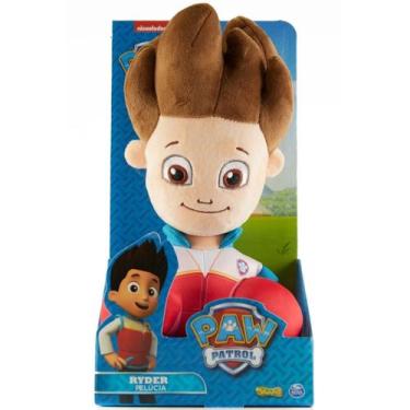 Imagem de Pelúcia Ryder Boneco Patrulha Canina Grande 45cm Paw Patrol - Sunny