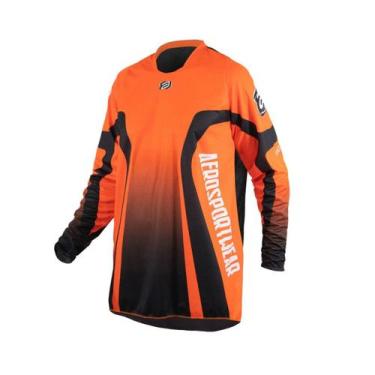 Imagem de Camisa ASW Image Way 24 Laranja/Preto, M