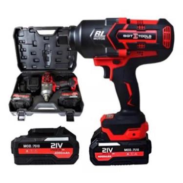 Imagem de Chave De Impacto 21v 3/4 Pol C/ 2 Baterias 4000mah Sgt-7510