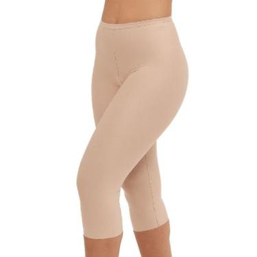 Imagem de Calça Corsário Segunda Pele Invisível Sem Costura DelRio, M, Mousse