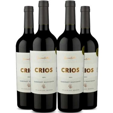 Imagem de Vinho Tinto Susana Balbo Crios Cabernet Sauvignon 750ml Kit 4 Garrafas