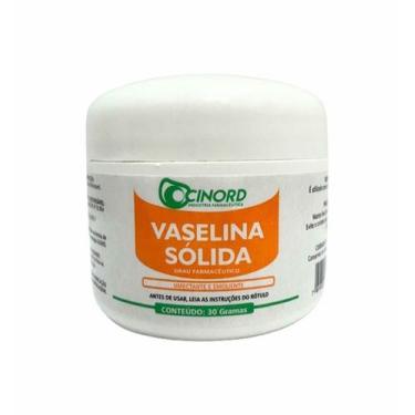Imagem de Vaselina Sólida Sem Perfume, 30 g, Uso Corporal - CINORD