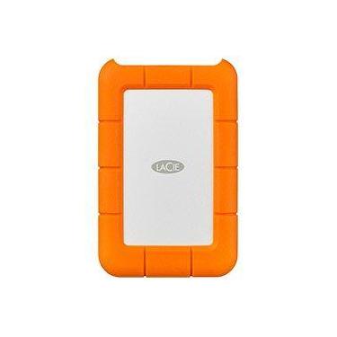 Imagem de HD Externo LaCie 4TB Rugged 2.5 STFR4000800 Prata USB 3.0 Resistente à
