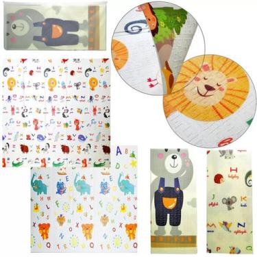 Imagem de Tapete Infantil Dobrável de EVA Impermeável 177x120cm - CZ23015 - ds