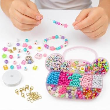 Imagem de Maleta de Miçangas Infantil Completa Pingente 945 Para Montar Pulseira