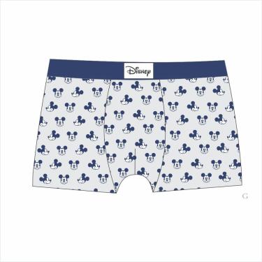 Imagem de Cueca Boxer Infantil Basic + Disney Mickey Preto e Branco