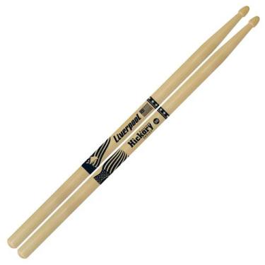 Imagem de Baquetas Liverpool 2B 5A 5B 7A American Hickory Series Profissional Ki