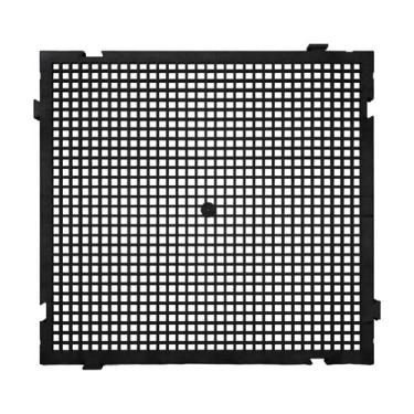 Imagem de Estrado Palete Plástico Piso 50x50x2,5cm Reforçado Modular Preto - Spa
