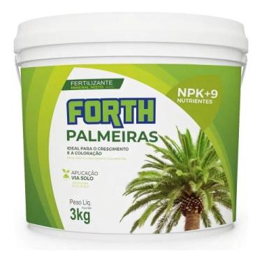 Imagem de Fertilizante Forth Palmeiras Farelado 3kg Crescimento Rápido - Congrat