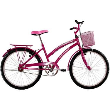 Imagem de Bicicleta Feminina Passeio Aro 24 Susi - Pink-Feminino