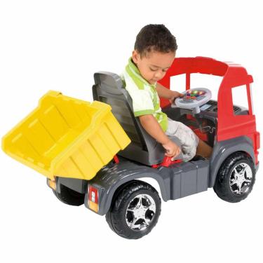 Imagem de Mini Veículo a Pedal - Caminhão Truck - Vermelho - Magic Toys
