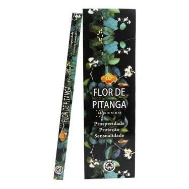 Imagem de Incenso Indiano Sac Flor de Pitanga 12 Caixinhas - 96 Varetas