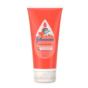 Imagem de Creme para Pentear Johnson`s Cachos dos Sonhos 200ml