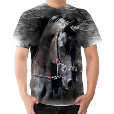 Imagem de Camisa Camiseta Personalizada Animal Cavalo Estilo 5 - Estilo Kraken