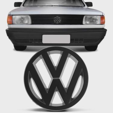 Imagem de Emblema Grade Dianteira Volkswagen 91 92 93 94 95 Black Series