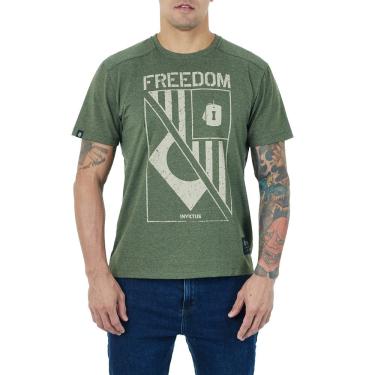 Imagem de Camiseta T-shirt Freedom Flag Original - Invictus