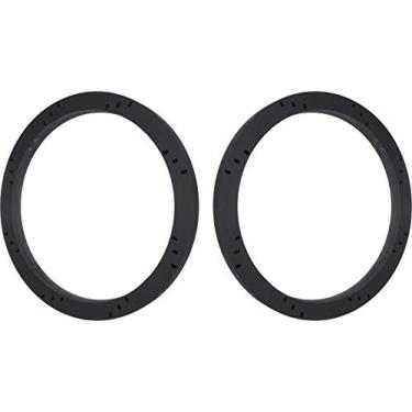 Imagem de Espaçadores de alto-falante subwoofer de 25,4 cm, extensor de profundidade - 3/4" de espessura - ID: 9 1/8" OD: 10 7/8" - 1 par - SSK10XK - empilhável - Perfeito para emoldurar caixas de fibra de vidro