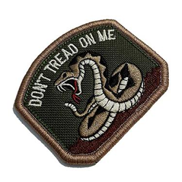 Imagem de M0149V03 Don't Tread On Me Patch Bordado Com Fecho Contato