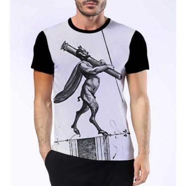 Imagem de Camisa Camiseta Sátiros Mitologia Grega Bode Chifres Hd 1 - Dias No Es