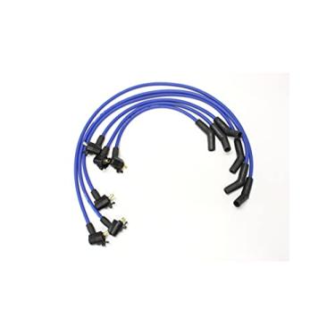 Imagem de Pertronix Fio de vela de ignição 806324 azul 8 mm para 6 cilindros para motor Ranger/Explorer 4.0L