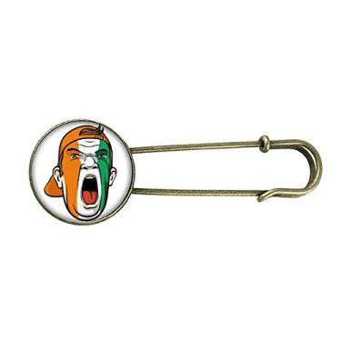Imagem de Coate D'Ivoire boné de maquiagem facial retrô metal broche broche clipe jóias