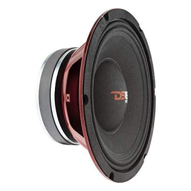 Imagem de DS18 Alto-falante PRO-X10MBASS – 25,4 cm, meio baixo, cesta de aço vermelho, 800 W máximo, 400 W RMS, 8 Ohms – Alto-falantes de porta de áudio de qualidade premium para sistema de som estéreo de carro ou caminhão (1 alto-falante)