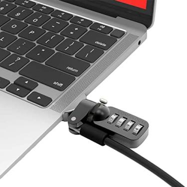 Imagem de Compulocks Adaptador de trava de borda para MacBook Air de 13 polegadas M1 com trava de cabo combinada prata