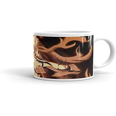 Imagem de Canequeiro Store Naruto Raposa Sete Caudas Caneca de Porcelana Personalizada, Multicor, 10 x 10 x 10 cm