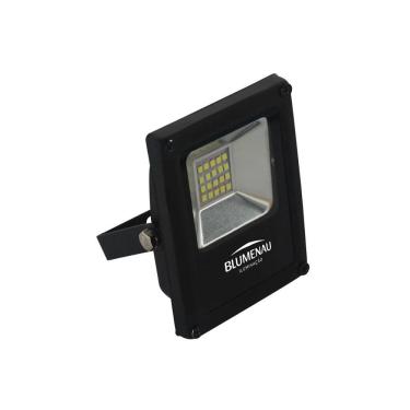 Imagem de Refletor Led 10w Bivolt 750lms Ip-65 Preto - Blumenau | 6000k
