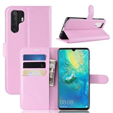 Imagem de Capa Capinha Carteira 360 Para Huawei P30 Pro Tela De 6.47Polegadas Case Couro Flip Wallet P 30 - Danet (Rosa)