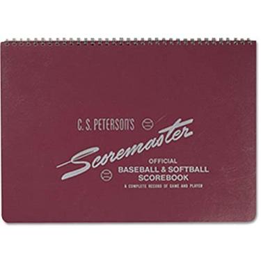 Imagem de Spalding Peterson Scoremaster - Livro de Pontuação para Softbol e Beisebol - Tamanho 30,5 cm x 21,5 cm