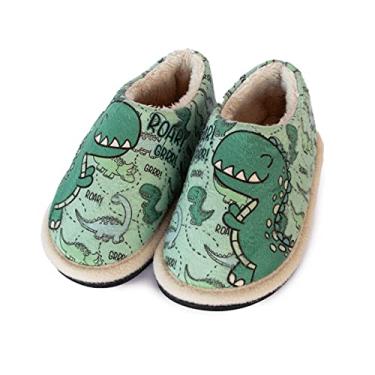 Imagem de Pantufa Estampada Infantil Kature Ref: 507 Tamanho:27/28;Cor:Verde