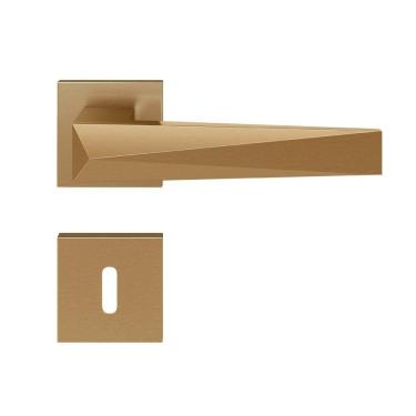 Imagem de Fechadura Zamac Ascot Roseta Quadrada 55mm Externa Pado